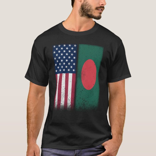 Camiseta Bangladesh Bangladesh Bangladesh Bangladesh Americ (Frente)