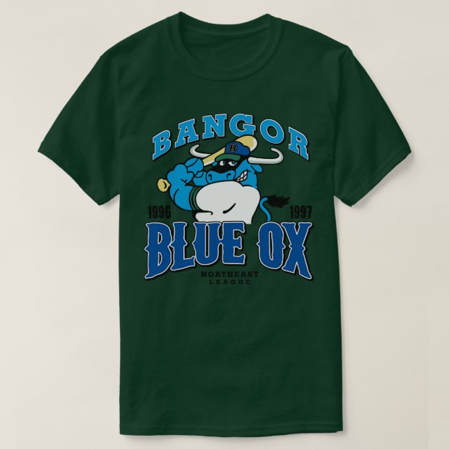 Camiseta Bangor Blue Ox (Frente do Design)