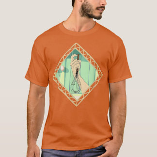 Camiseta Banhando Muffins Cupcakes De Cookies Whisk Whisk W