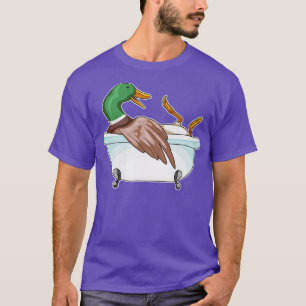 Camiseta Banheira de Banho de Pato
