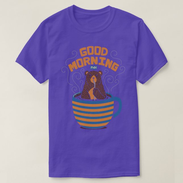 Camiseta Banheira de café (Frente do Design)