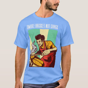 Camiseta Banheira Fumada Sem CHURRASCO Engraçado1