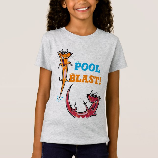 Camiseta Banheiras de Natação da piscina (Frente)