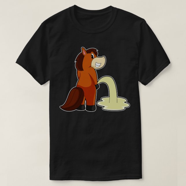 Camiseta Banheiro de Cavalo (Frente do Design)
