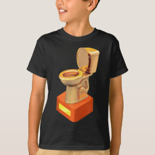 Camiseta Banheiro do Perdedor de Futebol Fantasia Engraçado