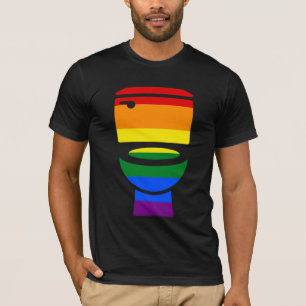 Camiseta BANHEIROS do TRANSGENDER - direitos do local de