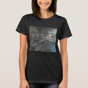 Camiseta Banhistas em La Grenouillère por Claude Monet
