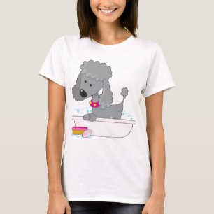 Camiseta Banho da caniche