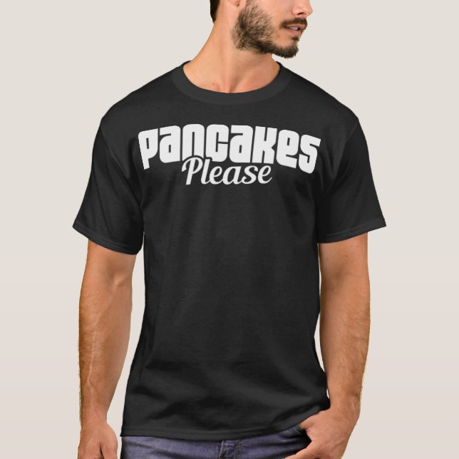 Camiseta Banho de bagaço de Panquecas (Frente)