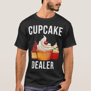 Camiseta Banho-pastelaria cupcake Dealer