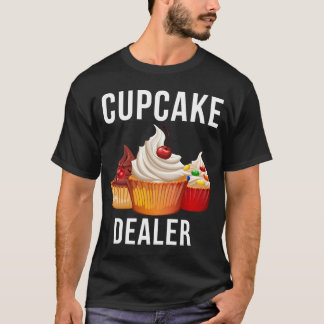 Camiseta Banho-pastelaria cupcake Dealer