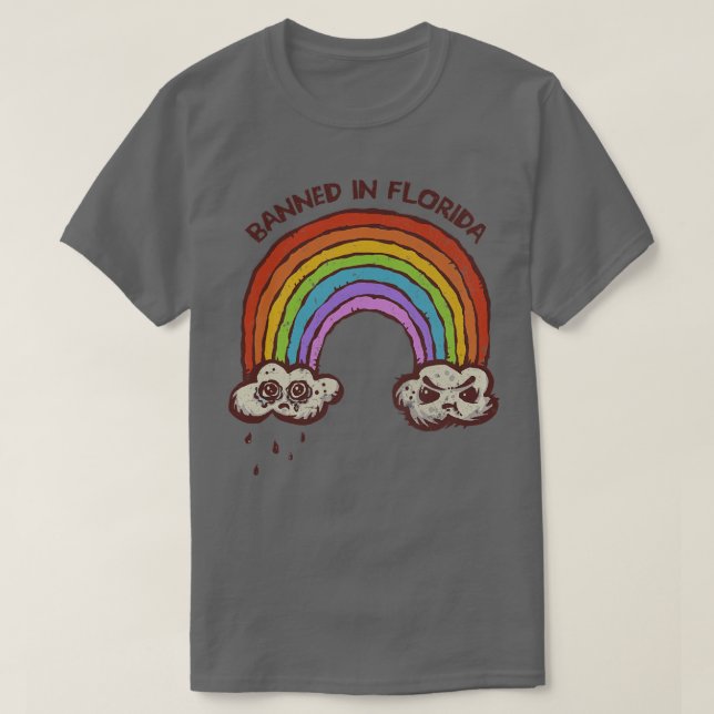 Camiseta Banido na Flórida (Frente do Design)