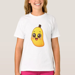 Camiseta Banini – Personagem de Banana Kawaii Fofo