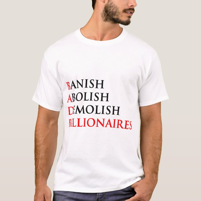 Camiseta Banir Abolir Demolir (Frente)