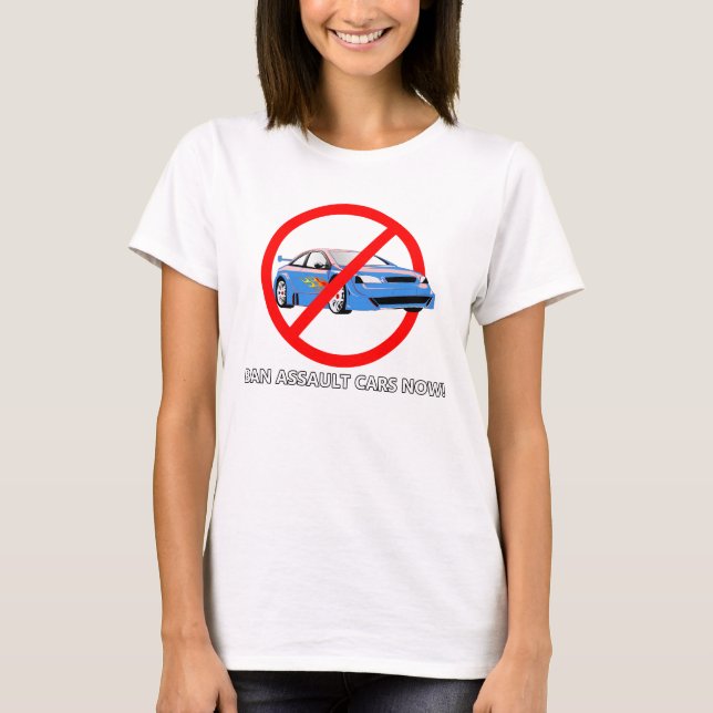 camiseta banir carros de assalto (Frente)