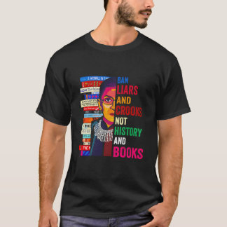 Camiseta Banir Mentiras E Cruzeiros Não História E Livros