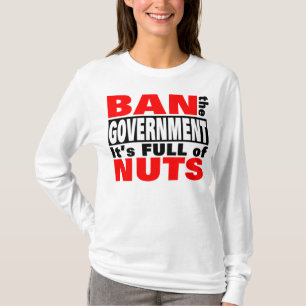 Camiseta Banir o Governo