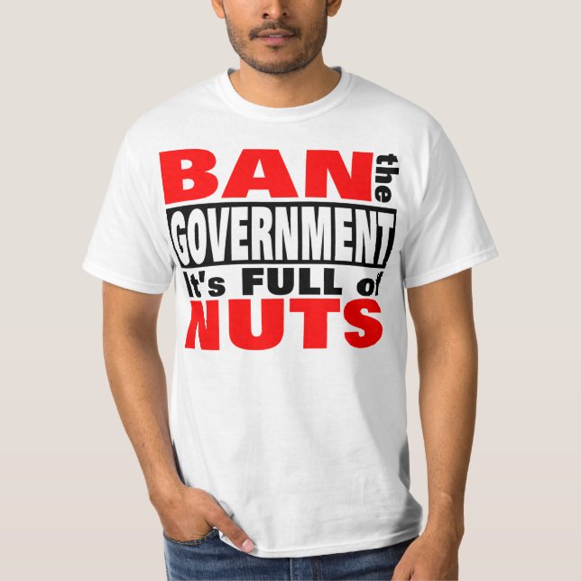 Camiseta Banir o Governo (Frente)