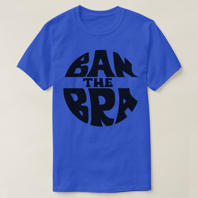 Camiseta Banir o protesto feminista bra empoderando mulhere (Frente do Design)