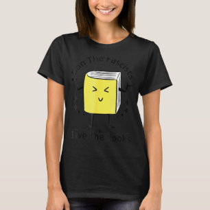 Camiseta Banir Os Fascistas Salvem Os Livros Lendo