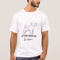 Banir Pessoas Estúpidas Não Bichon Frise