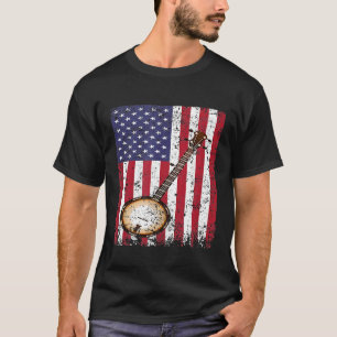 Camiseta Banjo American Flag