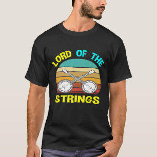 Camiseta Banjo For Vintage Music Men Lord Of Strings