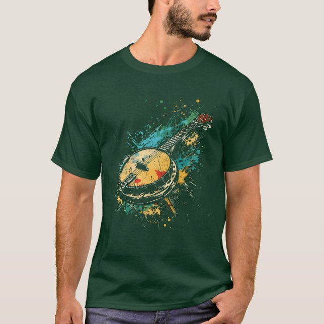 Camiseta Banjo Graffiti funny (Frente)