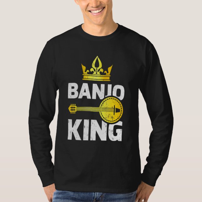 Camiseta Banjo Music Banjo King (Frente)