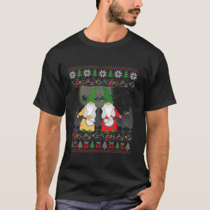 Camiseta Banjo Ugly Christmas Sweater Gnomo Xmas Matando F