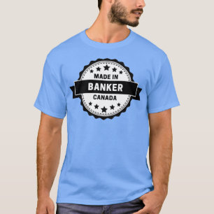 Camiseta Banker Feito No Canadá