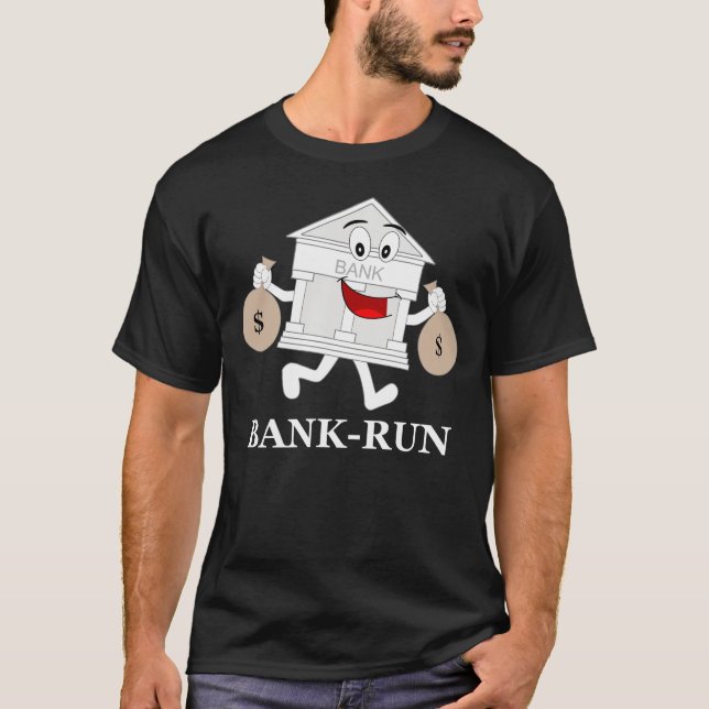 Camiseta Bankrun Funny Running Bank Finance Pun (Frente)
