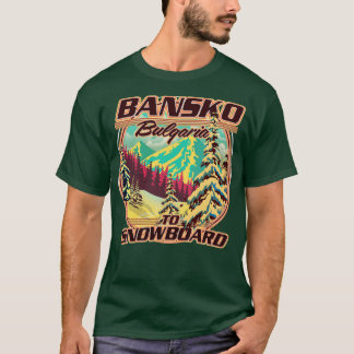 Camiseta Bankso Bulgária para Snowboard