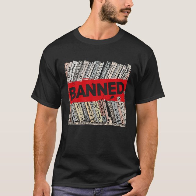 Camiseta Banned Books  Book Readers I Read Banned Books Quo (Frente)
