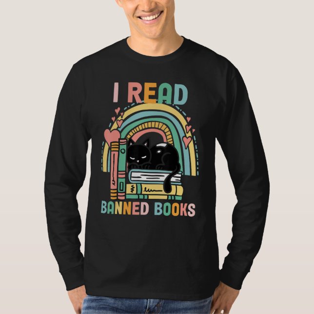 Camiseta Banned Books Quotes I Read Banned Books (Frente)