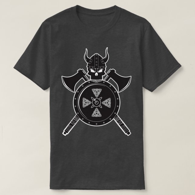 Camiseta Banner 1 da Guerra Viking (Frente do Design)