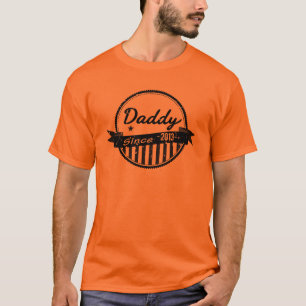 Camiseta Banner Círculo Grunge Pai Desde 2013