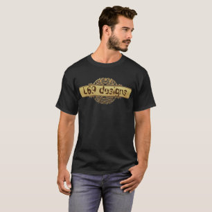 CAMISETA BANNER DOURADO DESIGNS L69