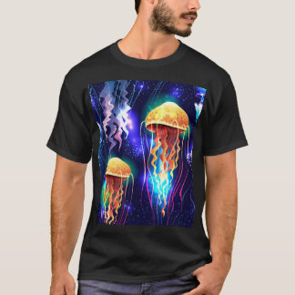 Camiseta Banner Horizontal de Água-Vidro Brilhante