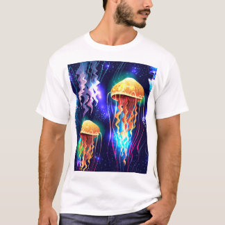 Camiseta Banner Horizontal de Água-Vidro Brilhante