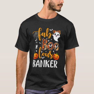 Camiseta Banqueiro Fabooloso Halloween Costume Banker Telle