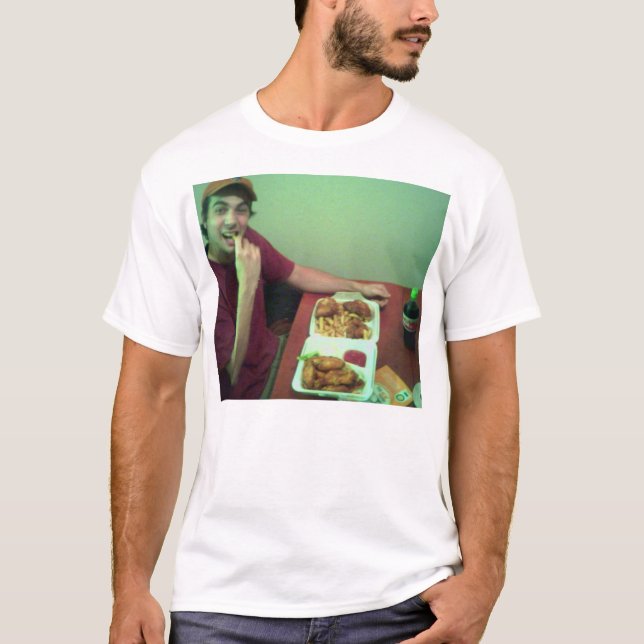 Camiseta banquete do homem (Frente)