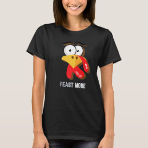 Camiseta Banquete No Bebendo Gobble Ação De Graças Queda _1