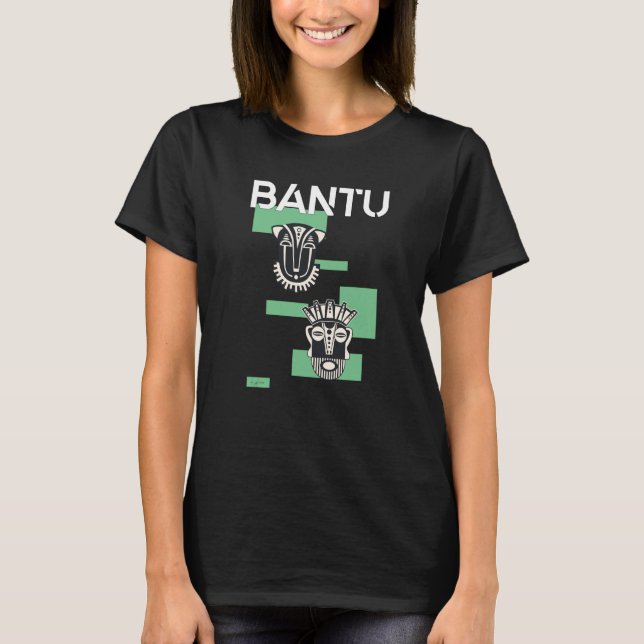 Camiseta Bantu Mask (Frente)