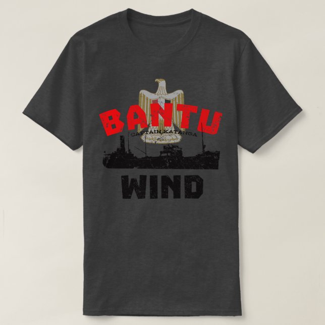 Camiseta Bantu Wind (Frente do Design)