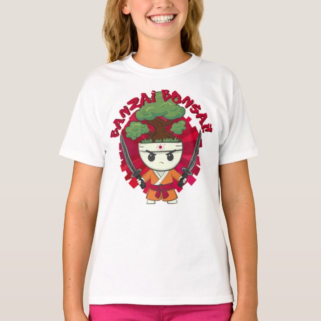 Camiseta Banzai Bonsai! (Frente)