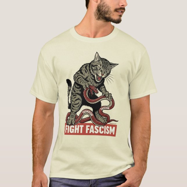 Camiseta Banzai Kat Fight Fascism (Frente)