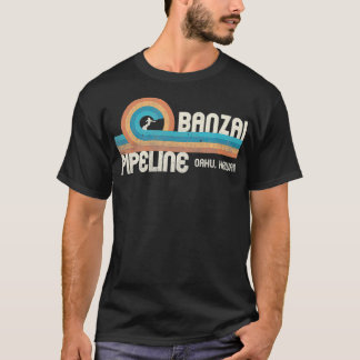 Camiseta Banzai Pipeline 80 Graphic North Shore Hawaii