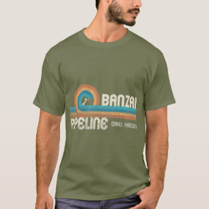Camiseta Banzai Pipeline 80 Graphic North Shore Hawaii