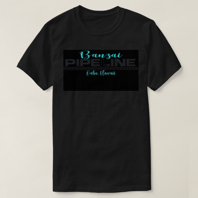 Camiseta Banzai Pipeline design (Frente do Design)
